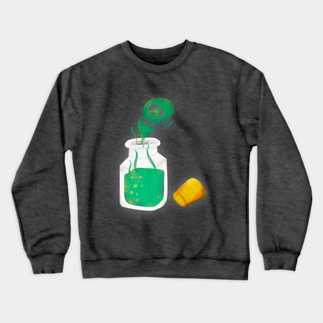 Poison Crewneck Sweatshirt by Yayilustra